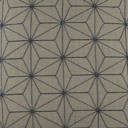 D.V. KAP HOME   24" x 24" Crosby Pillow - Graphite Nautical, Geometric    - 2894-G-2424