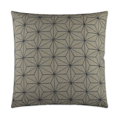 D.V. KAP HOME   24" x 24" Crosby Pillow - Graphite Nautical, Geometric    - 2894-G-2424