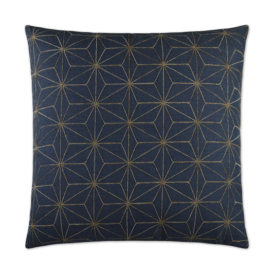 D.V. KAP HOME   24" x 24" Crosby Pillow - Navy Nautical, Geometric    - 2894-N-2424