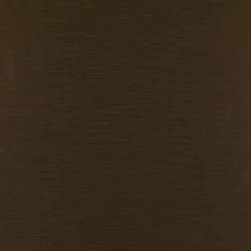 Dark brown upholstery fabric with a fine weave and smooth finish.