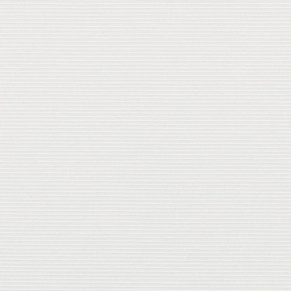 Cream textured upholstery fabric with fine horizontal ribbing; close-up.