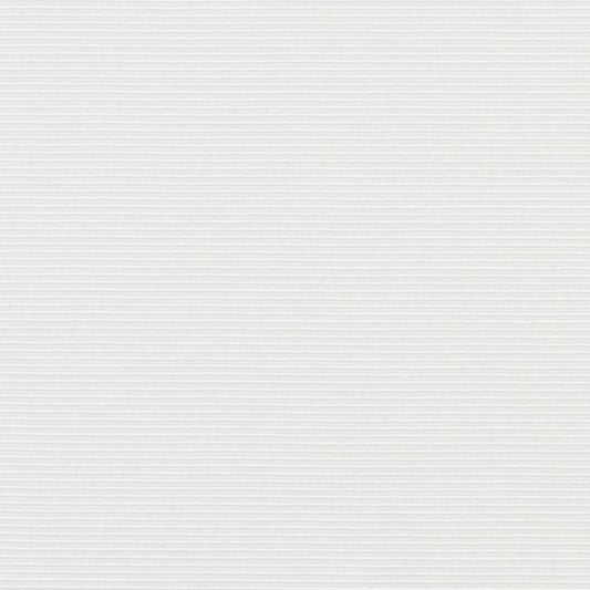 Cream textured upholstery fabric with fine horizontal ribbing; close-up.