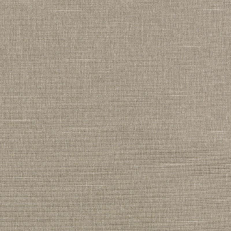 Beige linen-textured fabric swatch with woven pattern, neutral upholstery material.