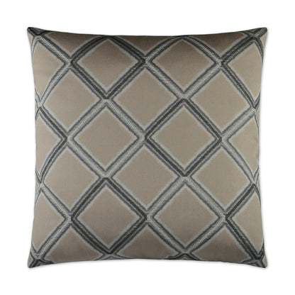D.V. KAP HOME   24" x 24" Hekla Pillow - Granite Geometric    - 2903-G-2424