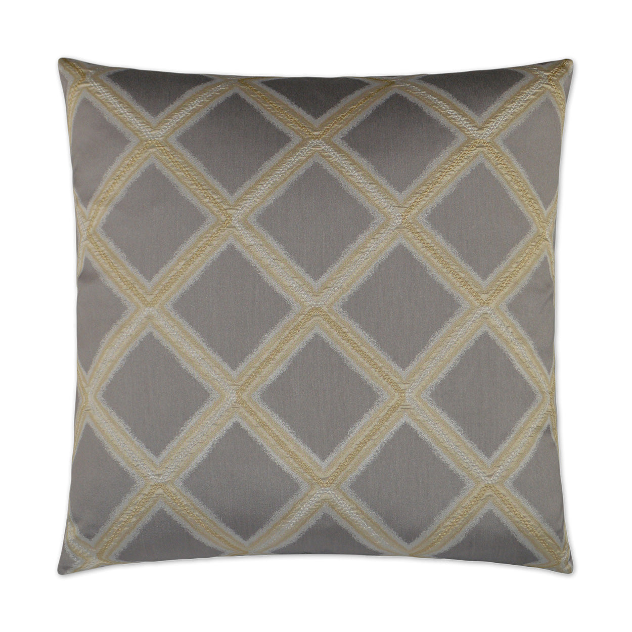 D.V. KAP HOME   24" x 24" Hekla Pillow - Patina Geometric    - 2903-P-2424