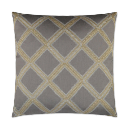 D.V. KAP HOME   24" x 24" Hekla Pillow - Patina Geometric    - 2903-P-2424