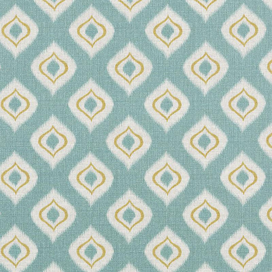 Duralee 42451 | 19-Aqua  Print     - 290515