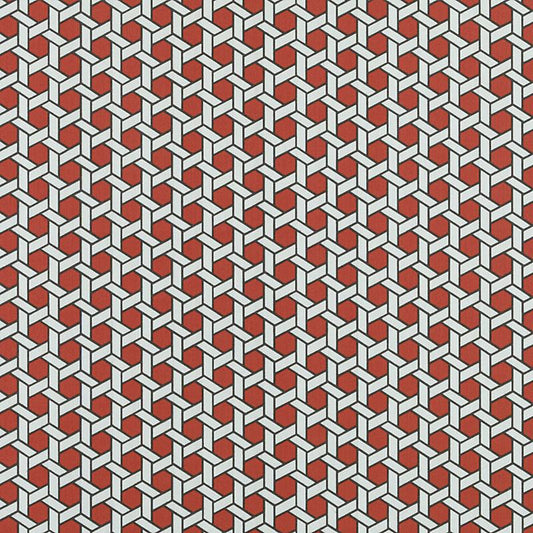 Duralee 42446 | 9-Red  Print     - 290861