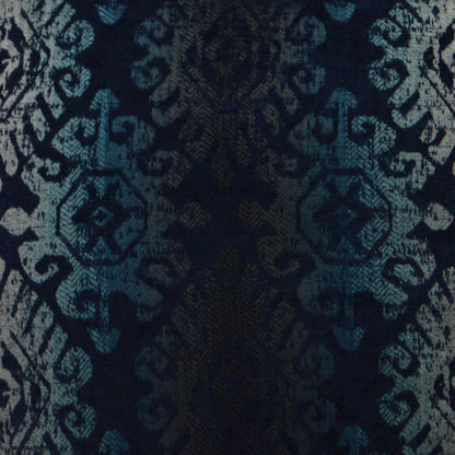 D.V. KAP HOME   24" x 24" Nina Pillow - Indigo Transitional, Global    - 2921-I-2424