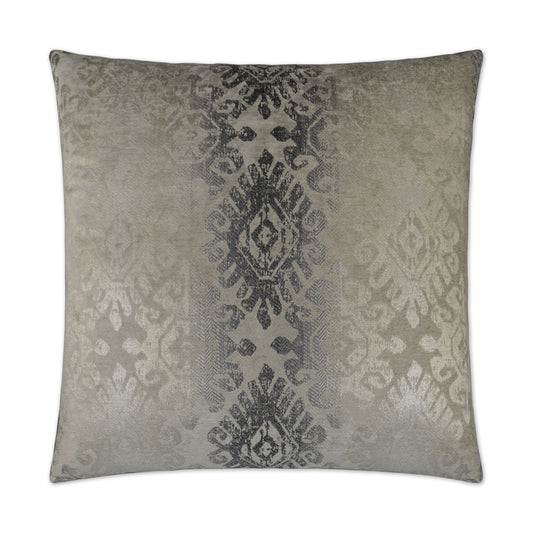 D.V. KAP HOME   24" x 24" Nina Pillow - Fog Transitional, Global    - 2921-F-2424
