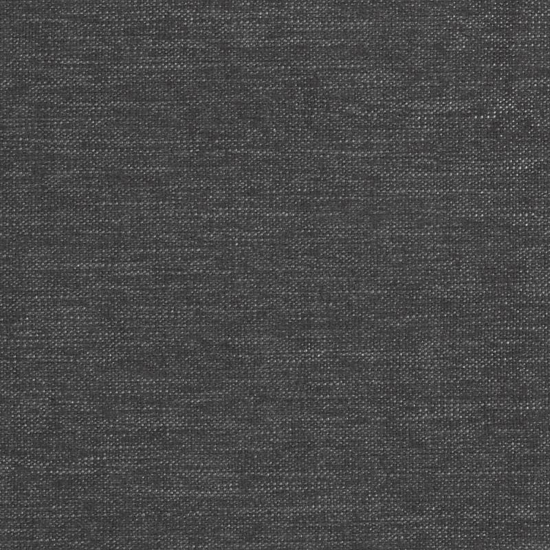 Charcoal gray woven fabric texture close-up, versatile upholstery or apparel material.