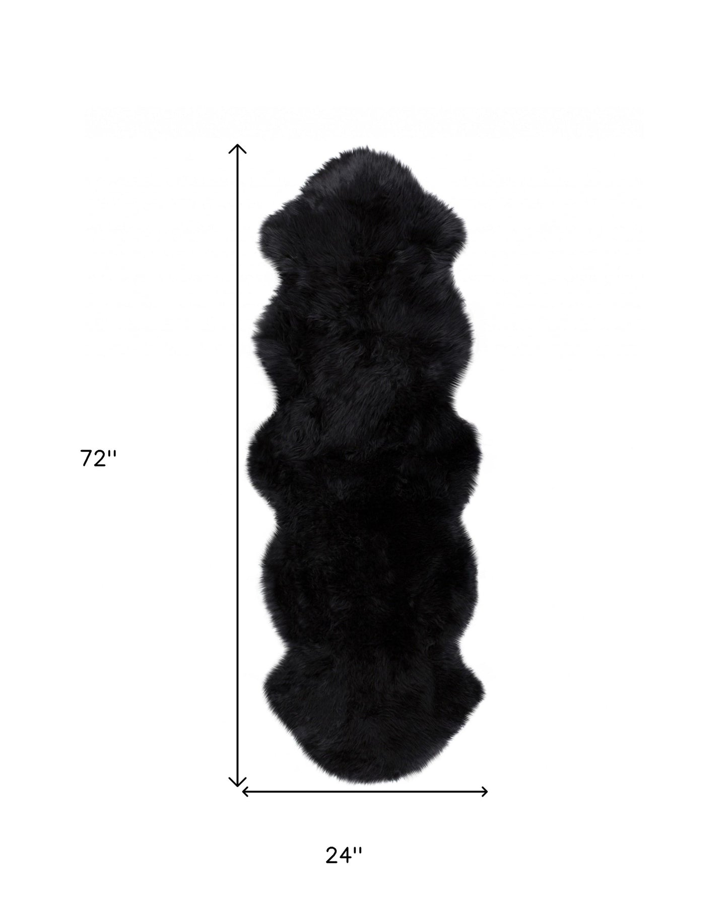 Black Animal Print Area Rug