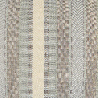 D.V. KAP HOME   24" x 24" Habitat Pillow - Glacier Stripes    - 2935-G-2424