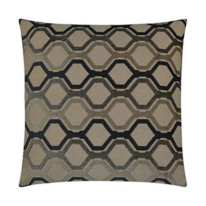 D.V. KAP HOME   24" x 24" Piazza Pillow - Smoke Transitional    - 2938-S-2424
