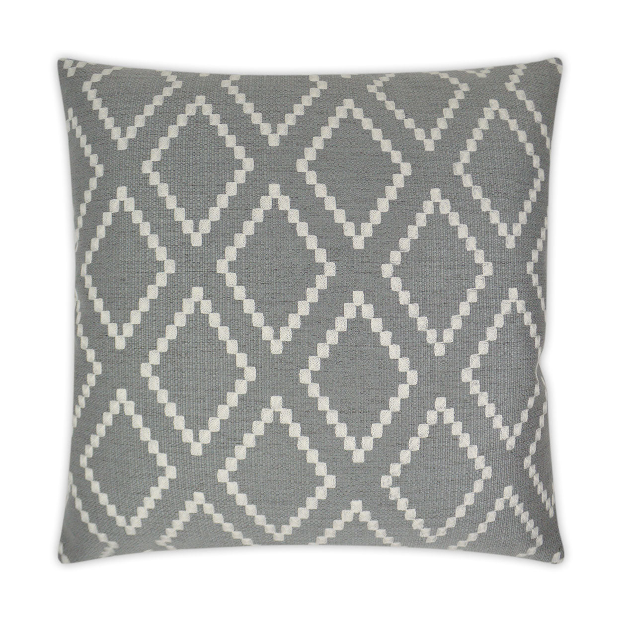 D.V. KAP HOME   24" x 24" Matteo Pillow - Smoke Farmhouse, Traditional    - 2941-S-2424