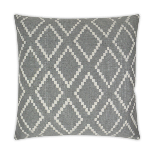D.V. KAP HOME   24" x 24" Matteo Pillow - Smoke Farmhouse, Traditional    - 2941-S-2424