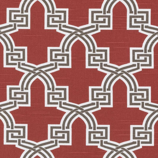 Duralee 42495 | 9-Red  Print     - 294151