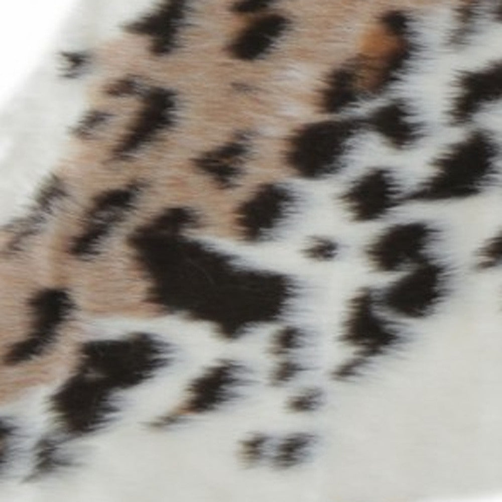 Leopard Spot Animal Print Area Rug