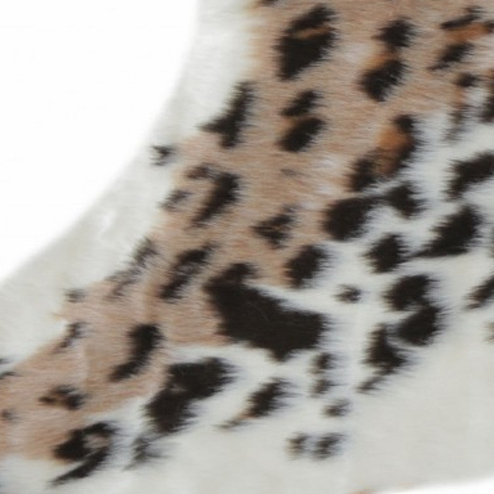 Leopard Spot Animal Print Area Rug