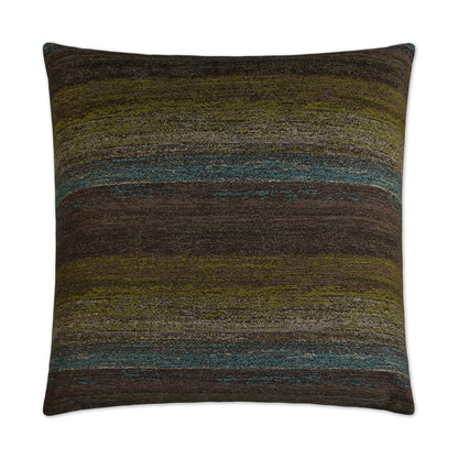 D.V. KAP HOME   24" x 24" Landscape Pillow - Lagoon Stripes    - 2943-L-2424