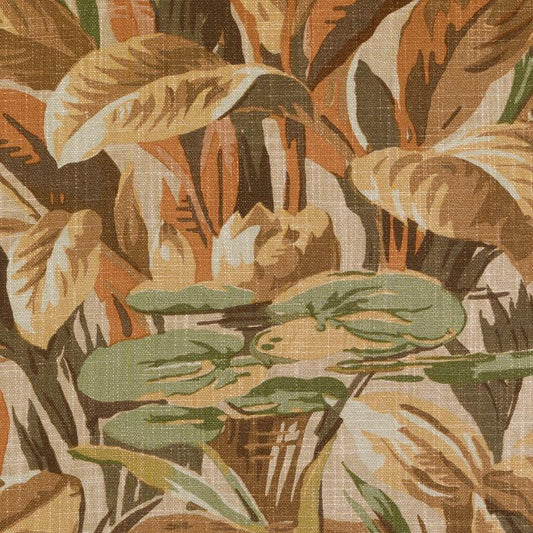 Duralee Monogram Be42589 | 85-Parchment  Print     - 294409