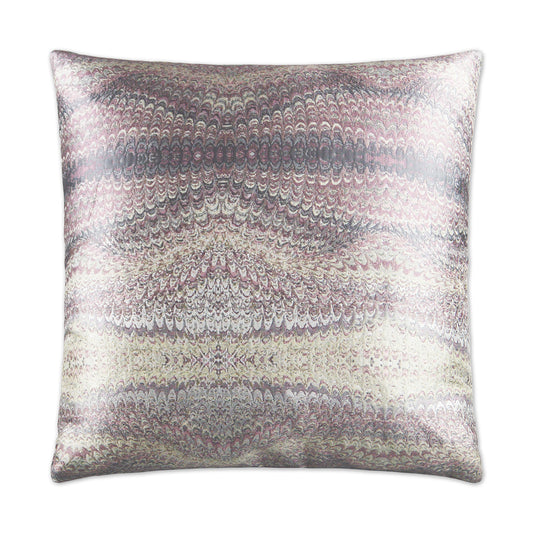 D.V. KAP HOME   24" x 24" Magma Pillow - Rose Modern, Abstract    - 2946-R-2424