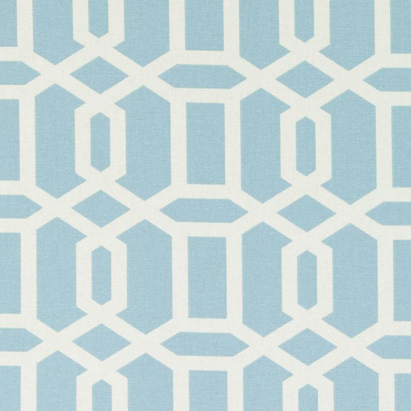 Duralee 42477 | 19-Aqua  Print     - 294685