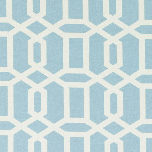 Duralee 42477 | 19-Aqua  Print     - 294685