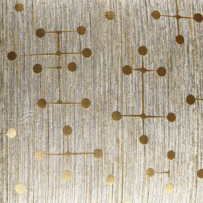 D.V. KAP HOME   24" x 24" Morse Pillow - Gold Glam, Modern    - 2947-G-2424