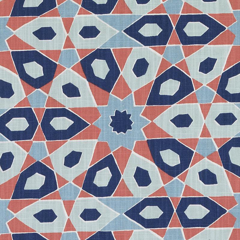 Duralee De42545 | 339-Caribbean  Print     - 294899