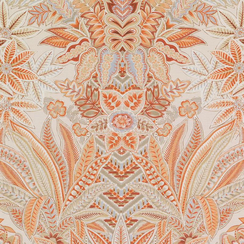 Duralee Monogram Be42585 | 136-Spice  Print     - 294917