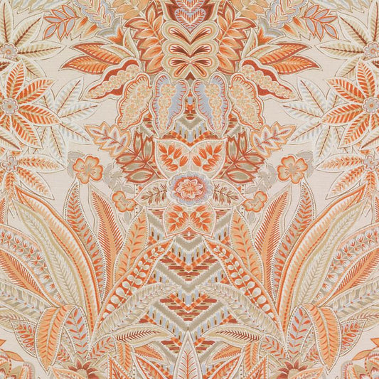 Duralee Monogram Be42585 | 136-Spice  Print     - 294917