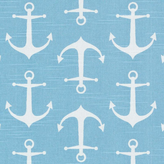 Duralee 42502 | 52-Azure  Print     - 294941