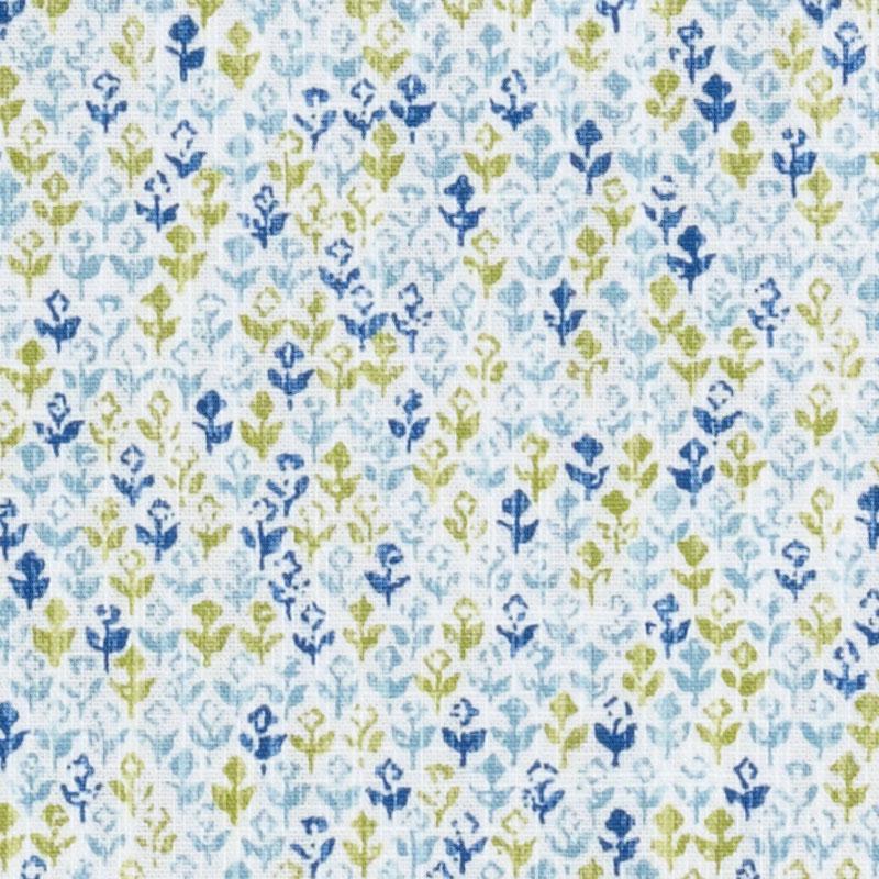 Duralee De42516 | 601-Aqua/Green  Print     - 295051