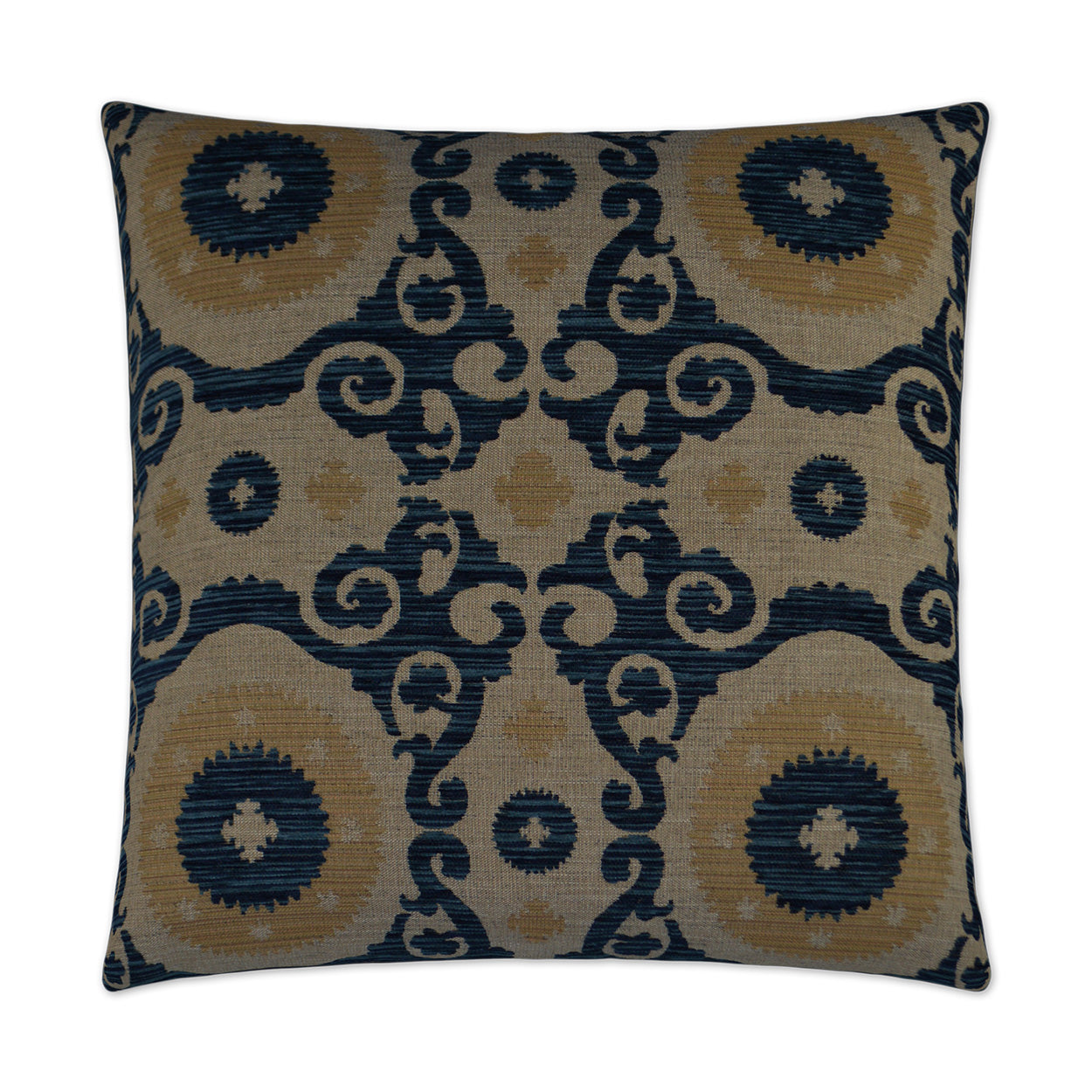 D.V. KAP HOME   24" x 24" Utah Pillow - Sapphire Global    - 2952-S-2424