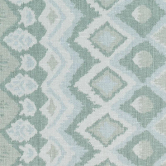 Duralee Monogram Be42590 | 24-Celadon  Print     - 295349