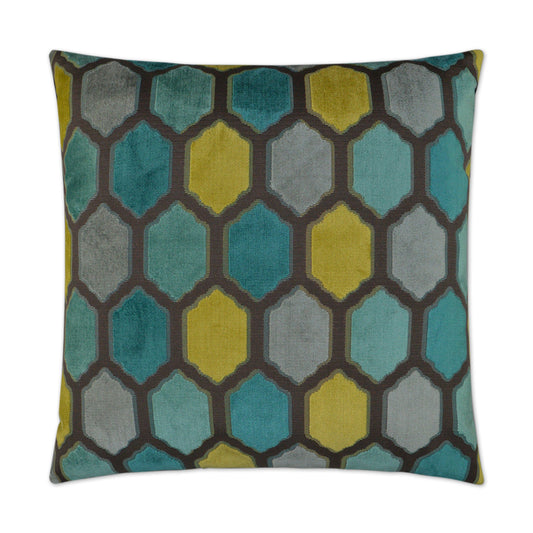 D.V. KAP HOME   24" x 24" Mallorca Pillow - Laguna Modern    - 2956-L-2424