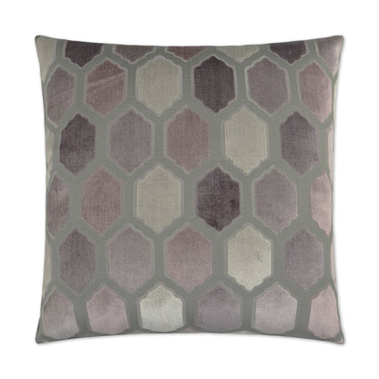 D.V. KAP HOME   24" x 24" Mallorca Pillow - Mulberry Modern    - 2956-M-2424