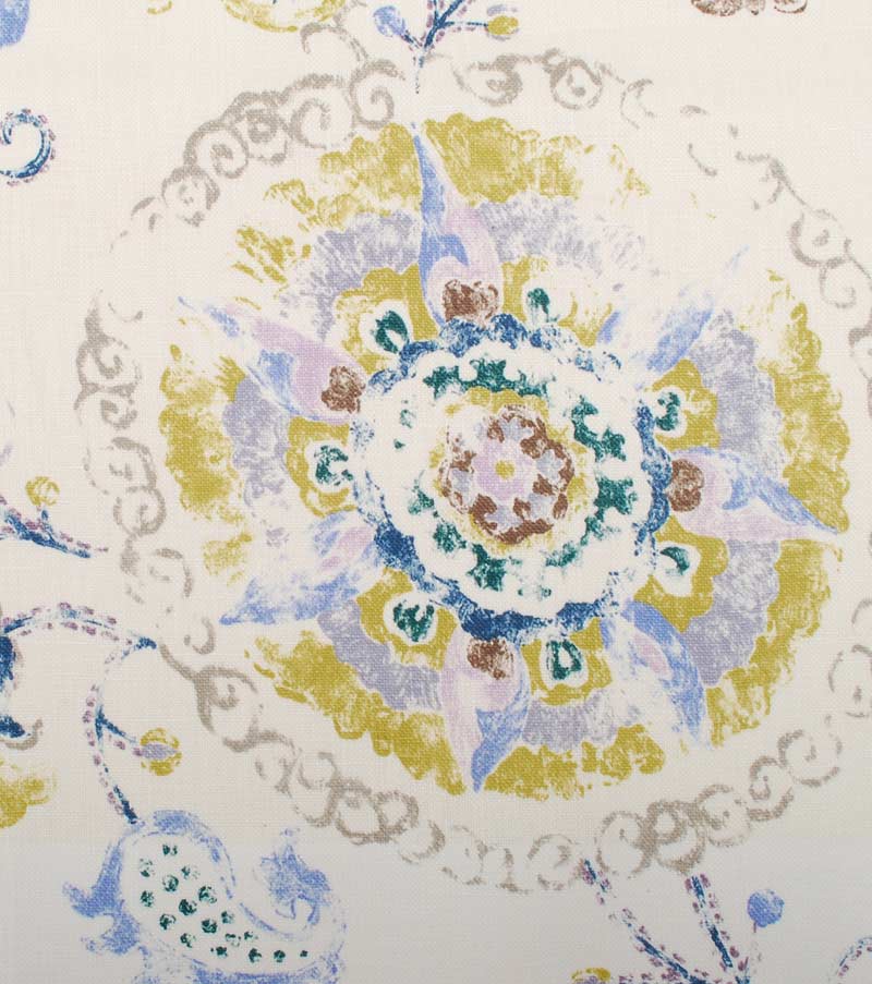 Duralee 42355 | 72-Blue/Green  Print     - 295933