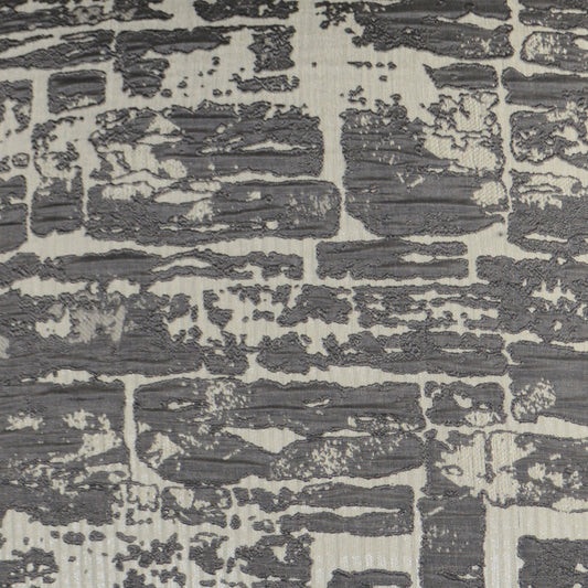 D.V. KAP HOME 2960-C-YARD Stonewall Fabric - Coal Abstract  Grey   - Stonewall