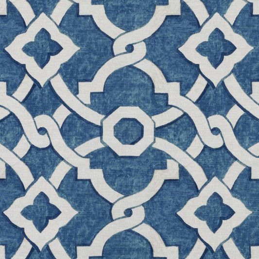 Duralee 42473 | 171-Ocean  Print     - 296213