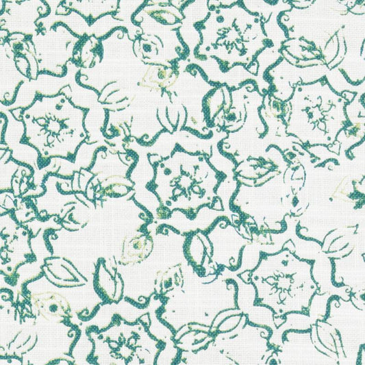 Duralee De42505 | 23-Peacock  Print     - 296233