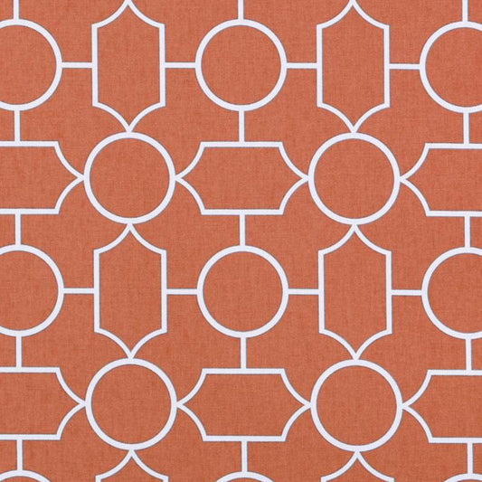 Duralee 42471 | 451-Papaya  Print     - 296309