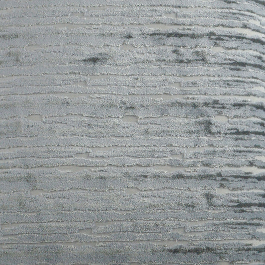 Light gray woven fabric with subtle horizontal ribbing and a soft, textured surface.