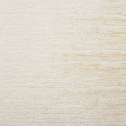 Ivory solid pillow with linen-like textured fabric and subtle horizontal weave.