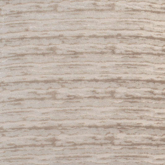 Beige fabric texture with subtle tan horizontal streaks; soft woven look for upholstery or drapery.