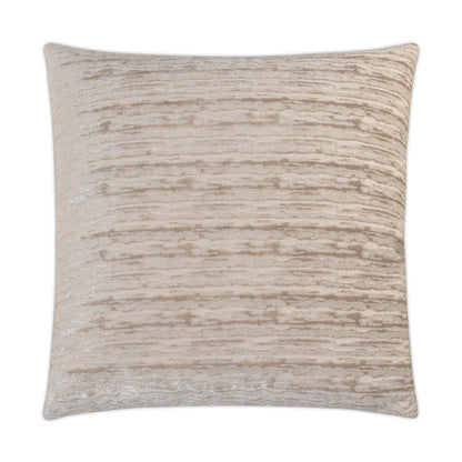 D.V. KAP HOME   24" x 24" Wake Pillow - Sand Solid, Textured, Transitional    - 2965-S-2424