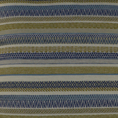 D.V. KAP HOME   24" x 24" Rimini Pillow - Pacific Global, Stripes    - 2967-P-2424