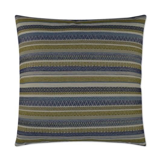 D.V. KAP HOME   24" x 24" Rimini Pillow - Pacific Global, Stripes    - 2967-P-2424