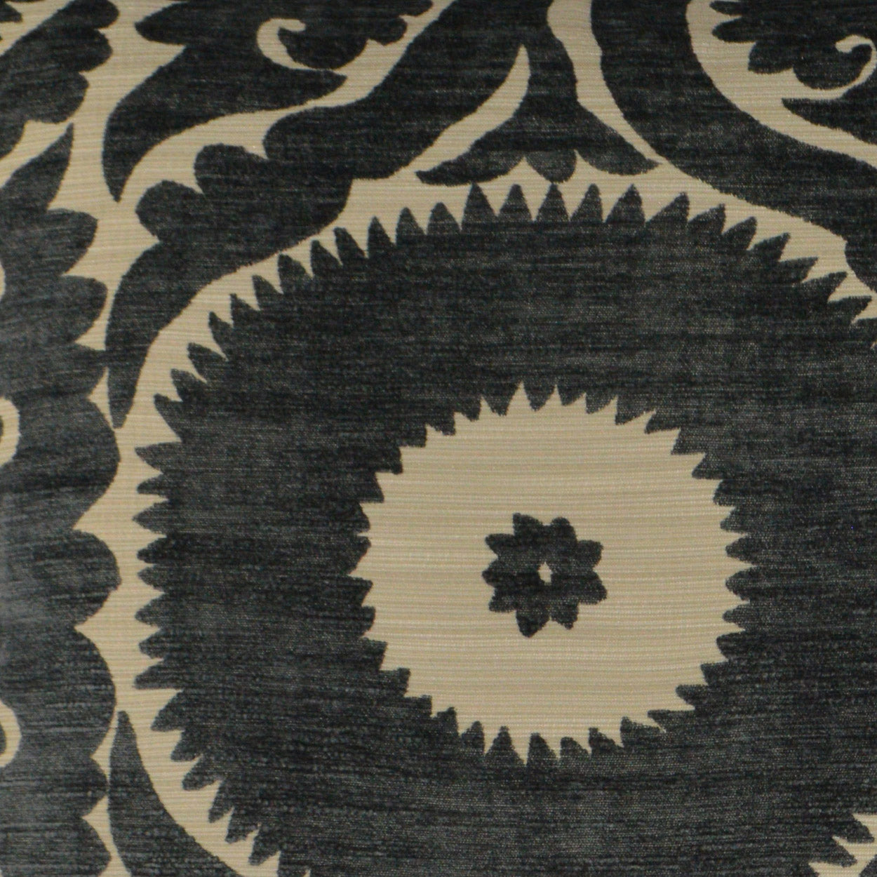 D.V. KAP HOME   24" x 24" Nebo Pillow - Smoke Global    - 2968-S-2424